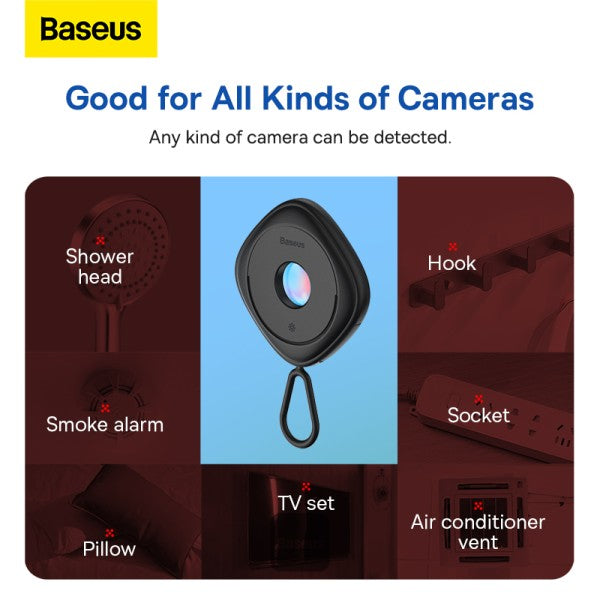 🔒 Baseus™ PrivacyGuard Camera Detector – Protect Yourself Anywhere
