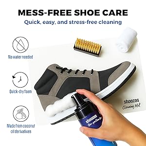 🧼 ShoeShine Pro™ – Premium Waterless Shoe Cleaner ✨